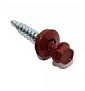 Саморез кровельный 4.8x35 RAL3011 по дереву (3 000шт) арт.1185870CDEK