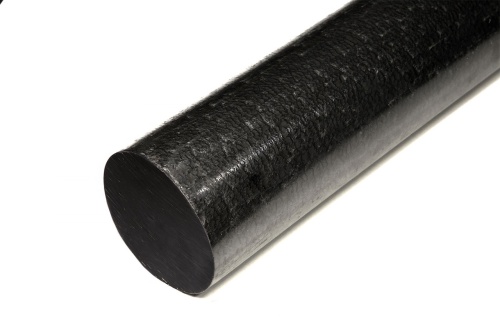 Капролон графитонаполненный стержень ПА-6 МГ Ф 90 мм (~1000 мм, ~7,7 кг) экстр. Китай