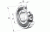 Подшипник SKF 608 2RS (180018) 8*22*7мм