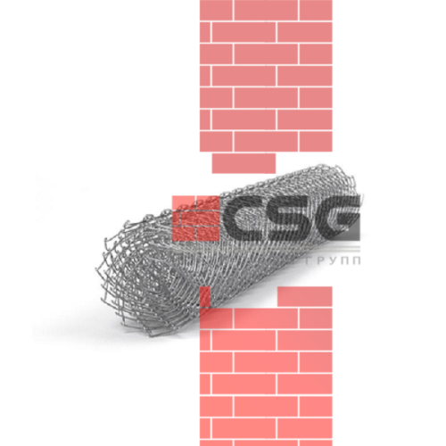 Сетка стальная плетеная 35х2, длина 1,5 м, толщина 2.00
