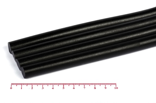 Шнур резиновый 1-2с Ф 12 мм ГОСТ 6467-79